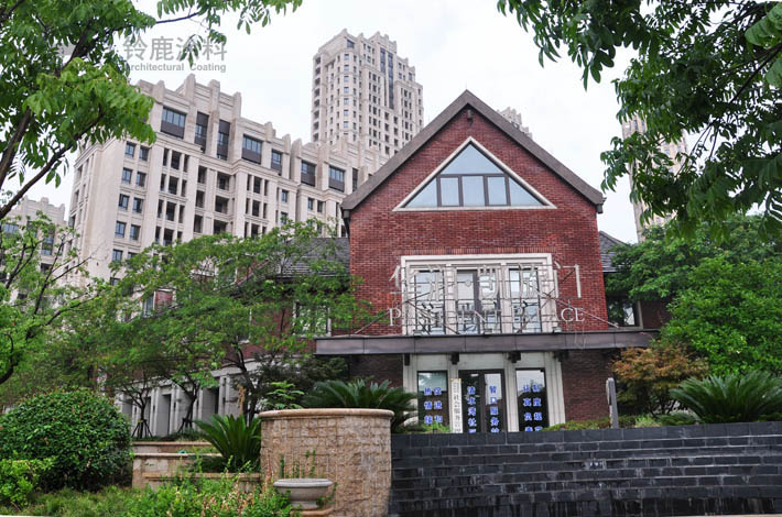 浙江宁波慈溪橡树湾_工程案例_铃鹿涂料官网